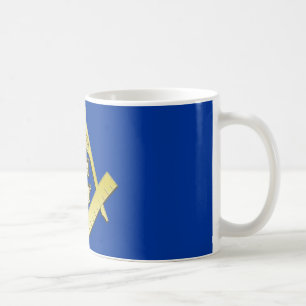 Tasse de symbole de franc-maçonnerie