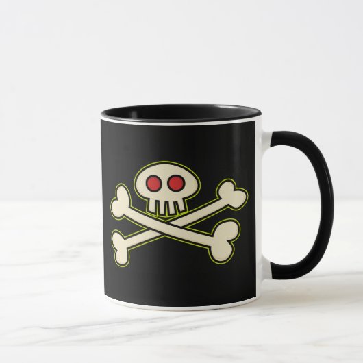 Tasse de symbole de pirate (Droite)