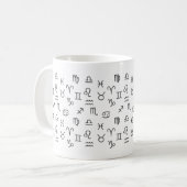 Tasse de symboles de zodiaque (Devant gauche)