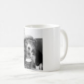 Tasse de tabagisme de chien (Devant droit)