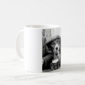 Tasse de tabagisme de chien (Devant gauche)