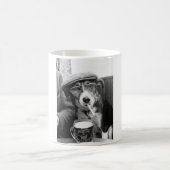 Tasse de tabagisme de chien (Centre)