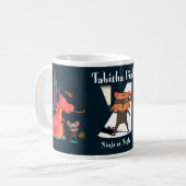 Tasse de Tabitha Fink Ninja (lumière) (Devant gauche)