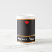 Tasse de tableau de professeur - texte de (Devant)