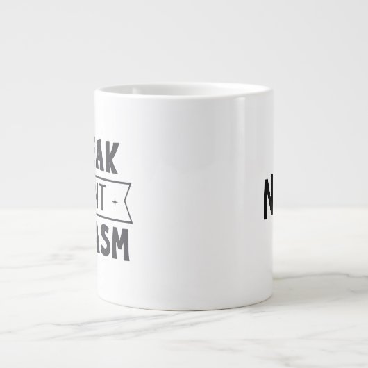 Tasse de taille Jumbo avec "I Speak Fluent Sarcasm (Devant)