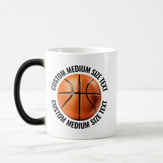 Tasse de taille moyenne avec texte et basketball 3