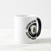 Tasse de taille moyenne, piscine 8 Ball 11oz perso (Devant droit)