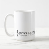 Tasse de talent de Lovecraftian : Encre de couleur (Gauche)