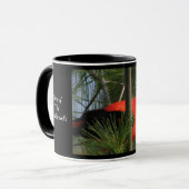 Tasse de Tanager d'écarlate (Devant gauche)