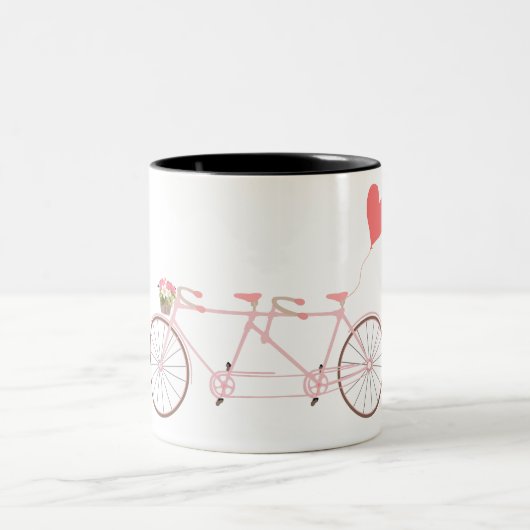 Tasse de tandem de bicyclette (Centre)