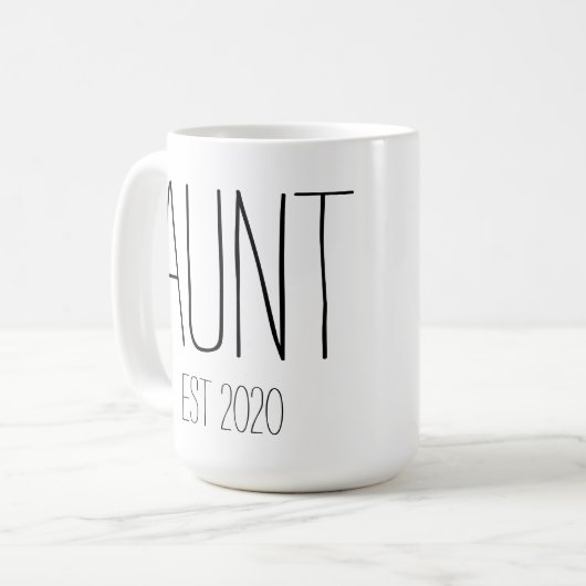 Tasse de tante avec l'est (Devant gauche)