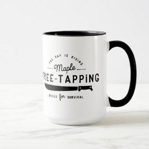 Tasse de tapement douce d'arbre d'érable de