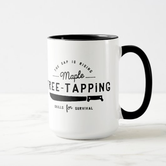Tasse de tapement douce d'arbre d'érable de (Droite)