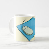 Tasse de tapis de souris (Devant gauche)