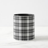 Tasse de tartan de Black&White (Centre)