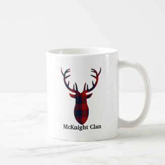 Tasse de tartan de clan de McKnight de