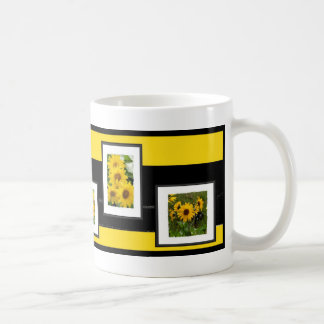 Tasse de tasse chaude de boissons de marguerite