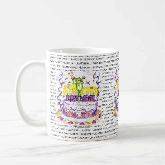 Tasse de tasse d'année bissextile (Gauche)