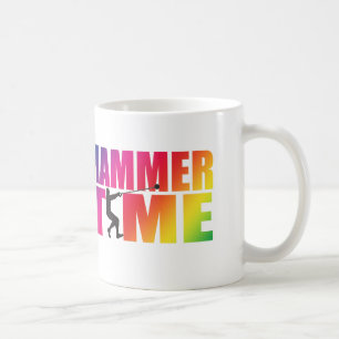 Tasse de tasse d'athlétisme de jet de marteau