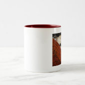 Tasse de tasse de chien de délivrance de lévrier (Centre)