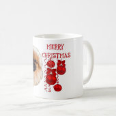 Tasse de tasse de Coffe de Noël de Pekingese (Devant droit)