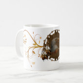 Tasse de tasse de conception d'Eagle de Natif (Devant gauche)