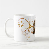Tasse de tasse de conception d'Eagle de Natif (Gauche)