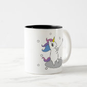 Tasse de tasse de jet de marteau de licorne (Devant droit)