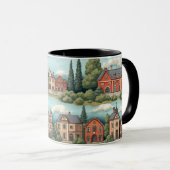 tasse de tasse de la ville (Devant droit)