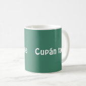 Tasse de tasse de langue de Gaeilge d'Irlandais de (Devant droit)