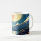 tasse de tasse de lune (Devant droit)