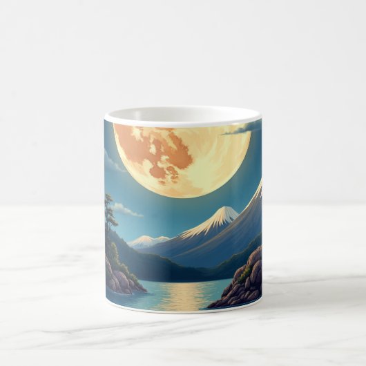 tasse de tasse de lune (Centre)