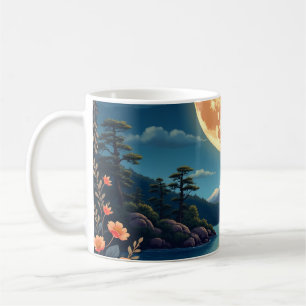 tasse de tasse de lune