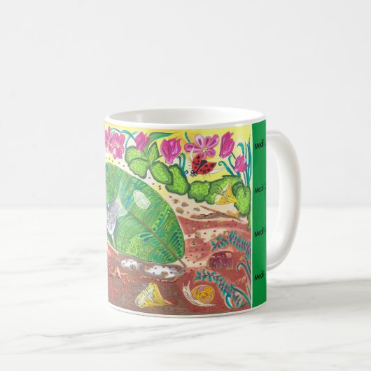 Tasse de tasse de Medilludesign - d'Interbeing (Devant droit)
