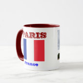 Tasse de tasse de PARIS Eiffel Tower* (Devant gauche)
