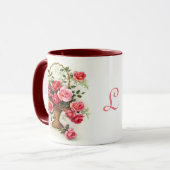 TASSE DE TASSE DE WQ : Panier rose (Devant gauche)
