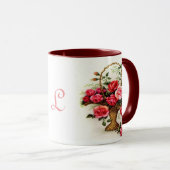 TASSE DE TASSE DE WQ : Panier rose (Devant droit)