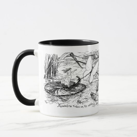 TASSE DE TASSE DE WQ : Thumbelina 2 SCÈNES (Gauche)