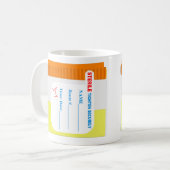 Tasse de tasse d'échantillon d'urine de (Devant gauche)