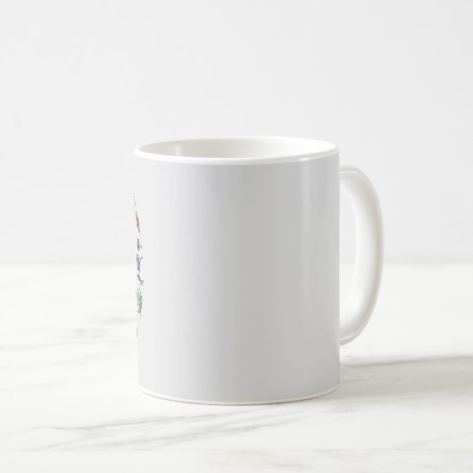 Tasse de tasse heureuse (Devant droit)