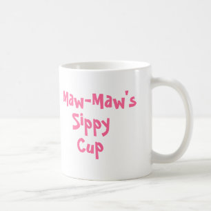 Tasse de tasse sippy de Maw-Maw