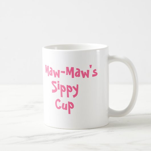 Tasse de tasse sippy de Maw-Maw (Droite)