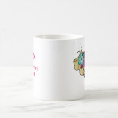 Tasse de tatouage de coeur de maman (Centre)