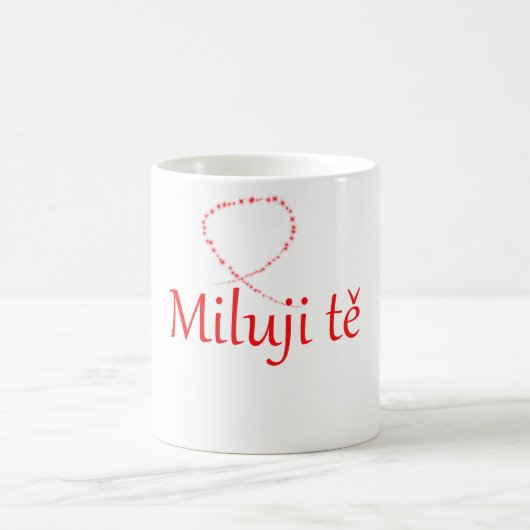 Tasse de tě de Miluji (Centre)