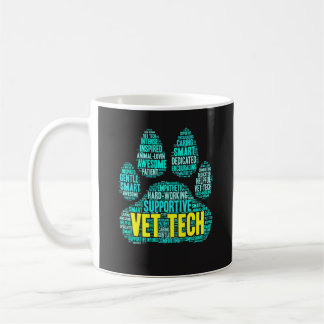 Tasse de technologie de vétérinaire - nuage frais