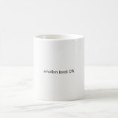 Tasse de technologie drôle niveau zéro d'émotion h (Centre)