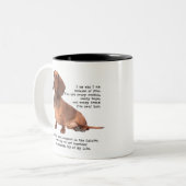 Tasse de teckel (Devant gauche)