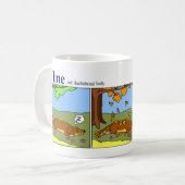 Tasse de teckel : Chute (Devant gauche)