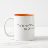 Tasse de teckel de Noël (Gauche)