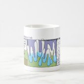 Tasse de teckel : Hiver (Centre)